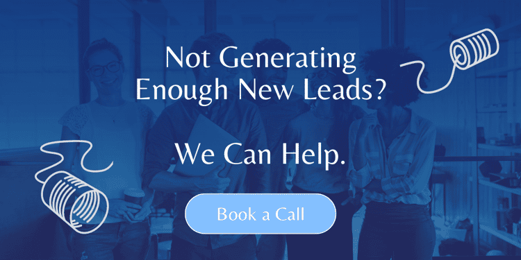 Lead generation website CTA